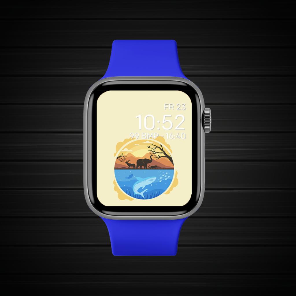 Orange Brown Light Blue 