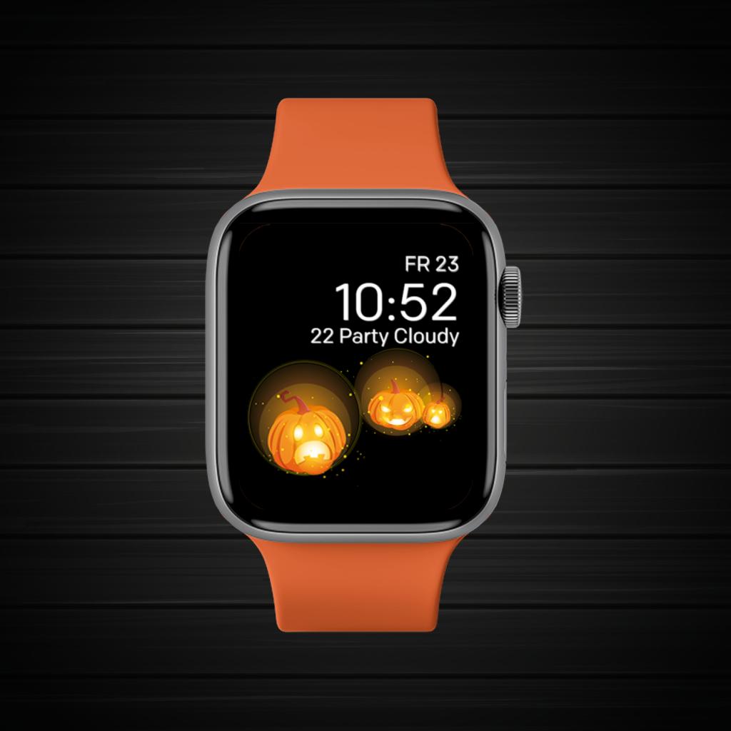 Black Orange Dark Light 