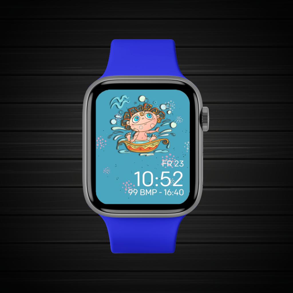 Aquarius Blue Orange 