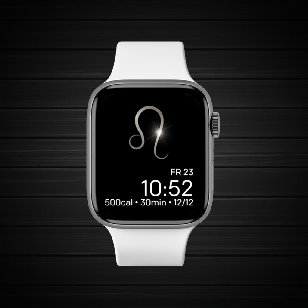 Black Dark White Leo 