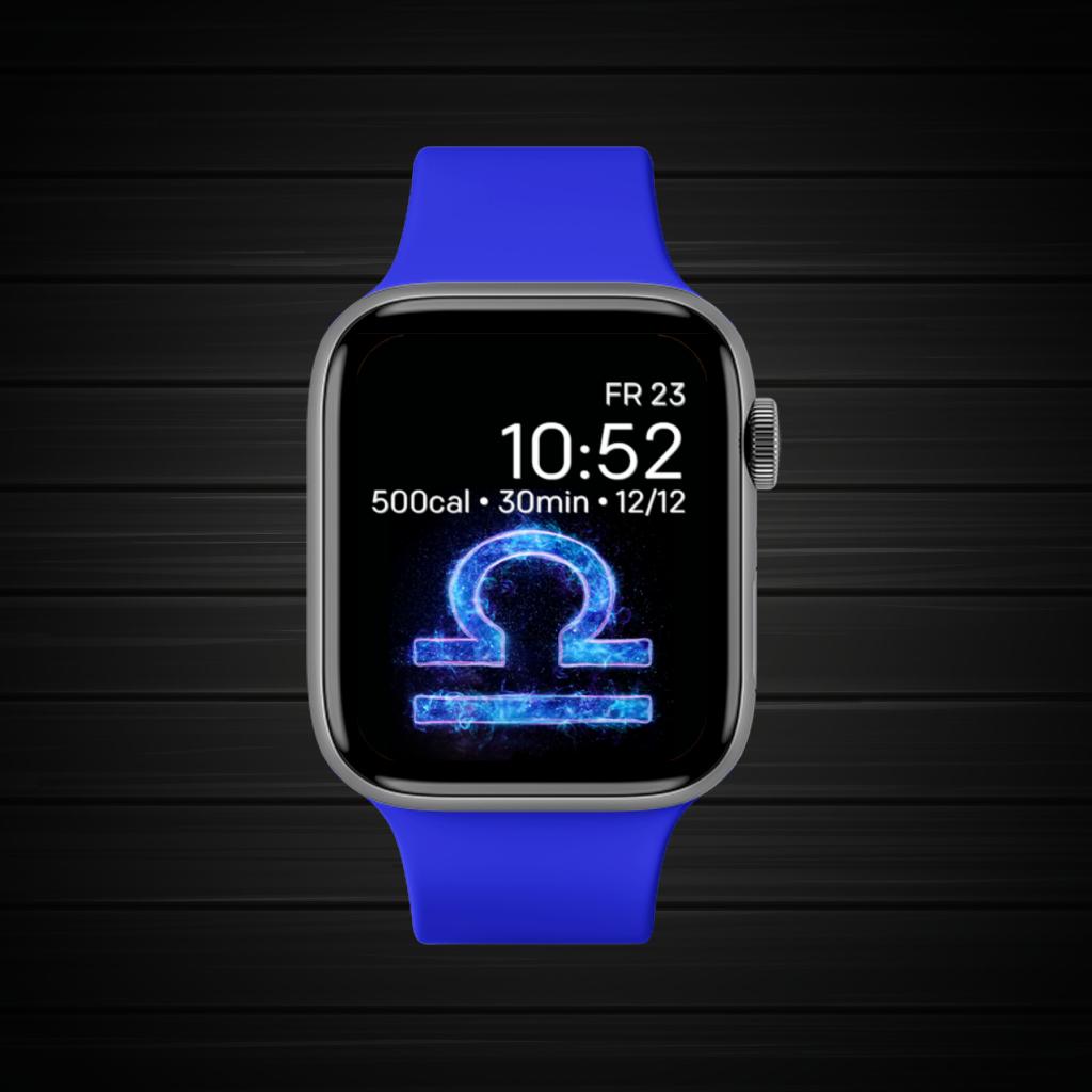 Black Blue Dark Libra 