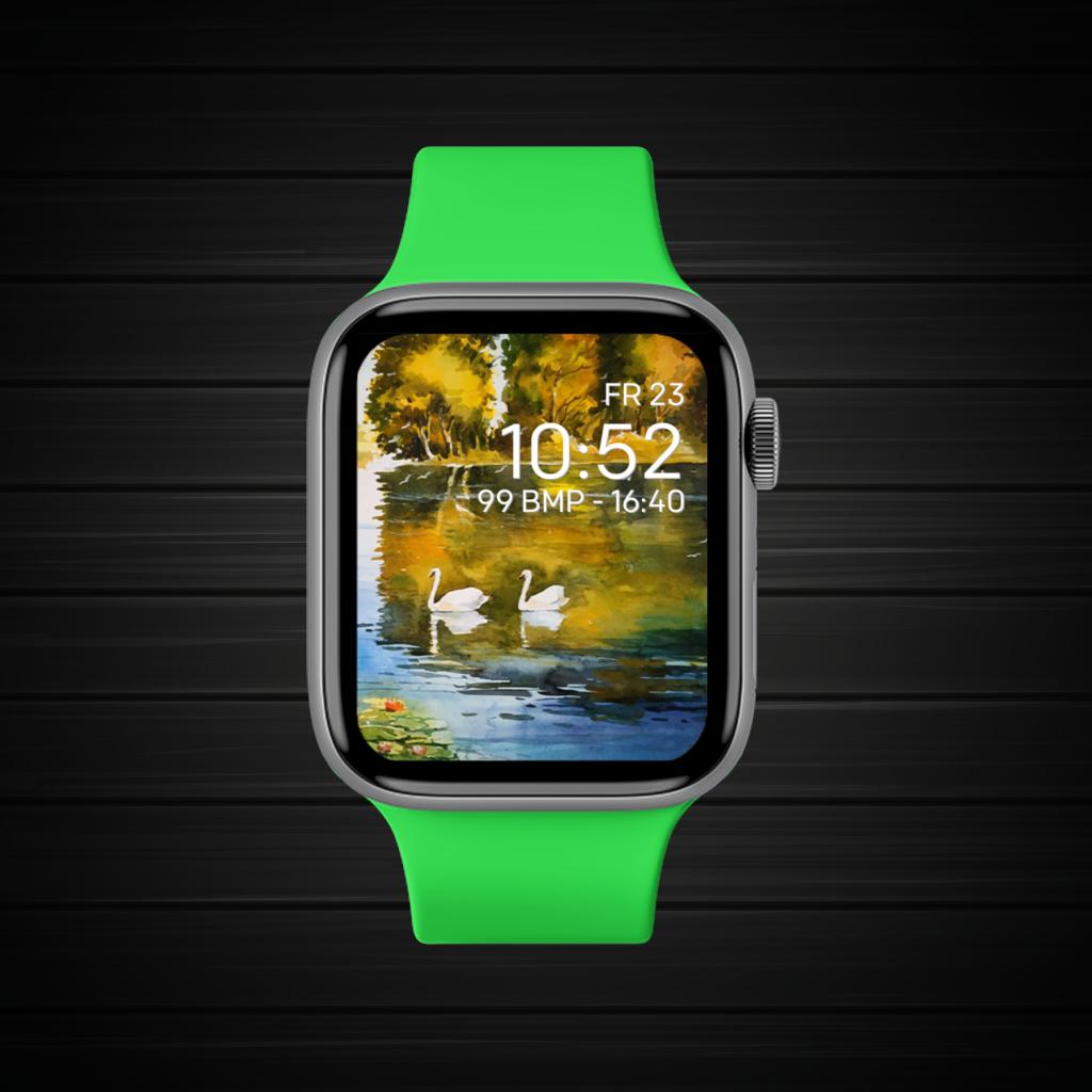 Green Brown Black White 