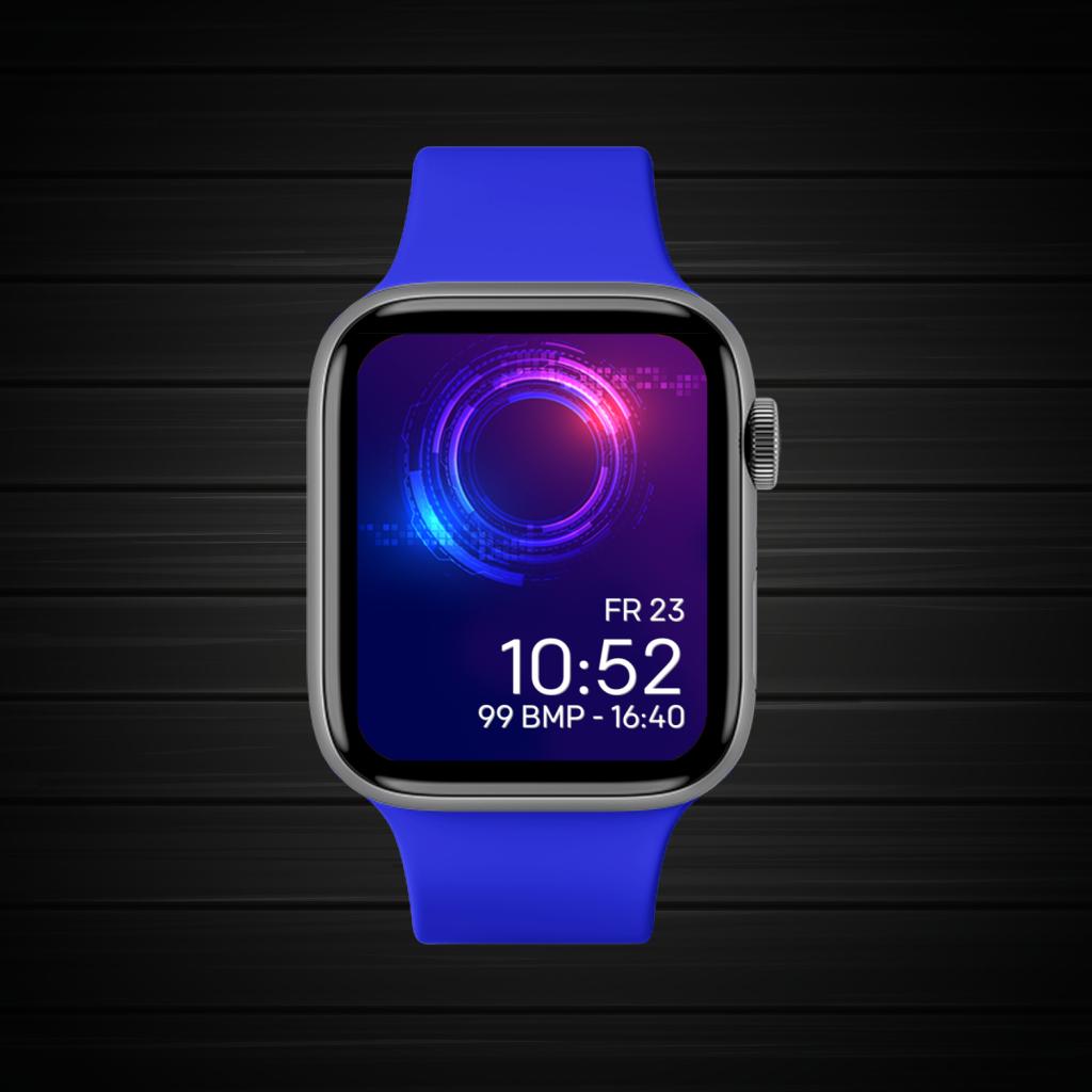 Blue Pink Purple Dark 