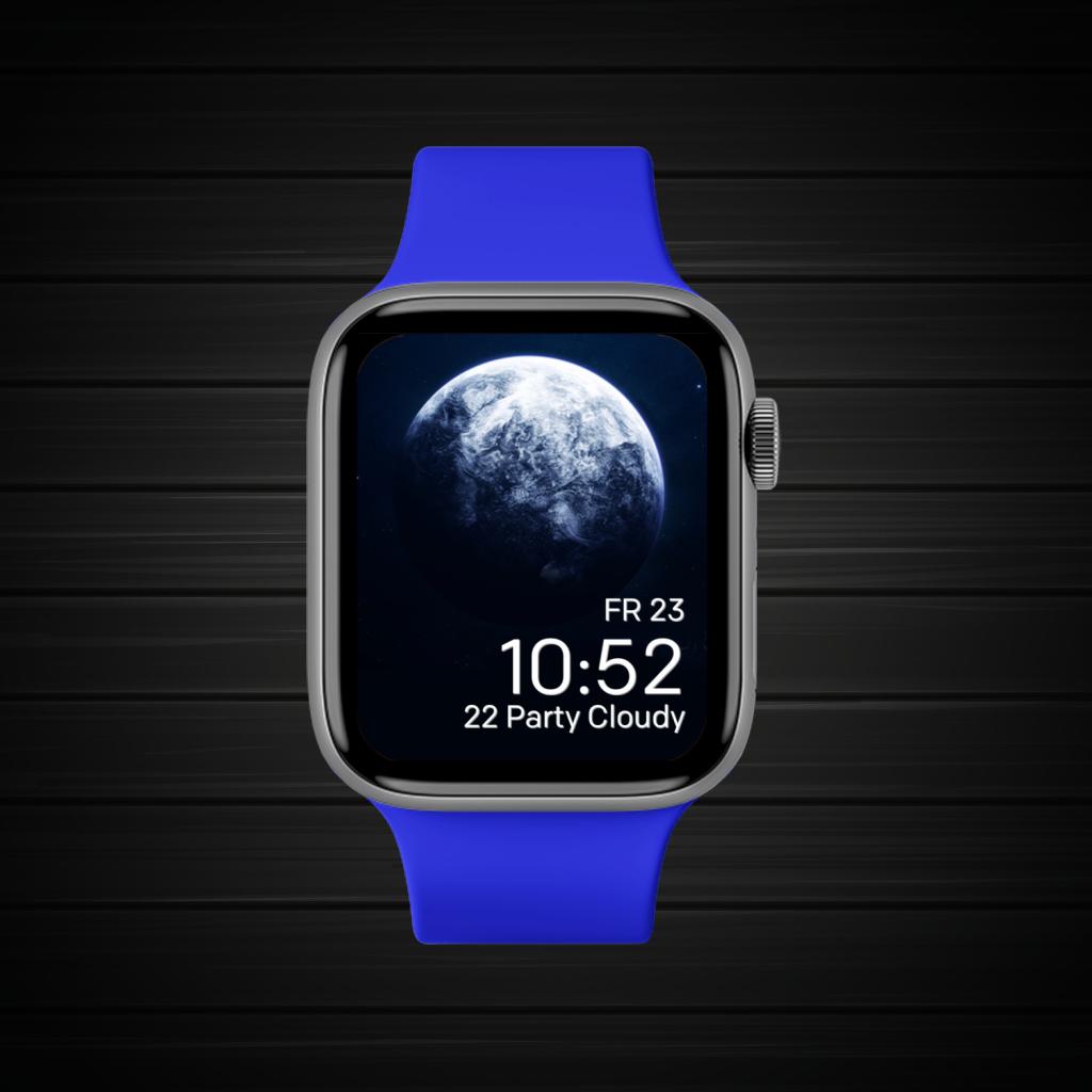 Black Blue White Dark 