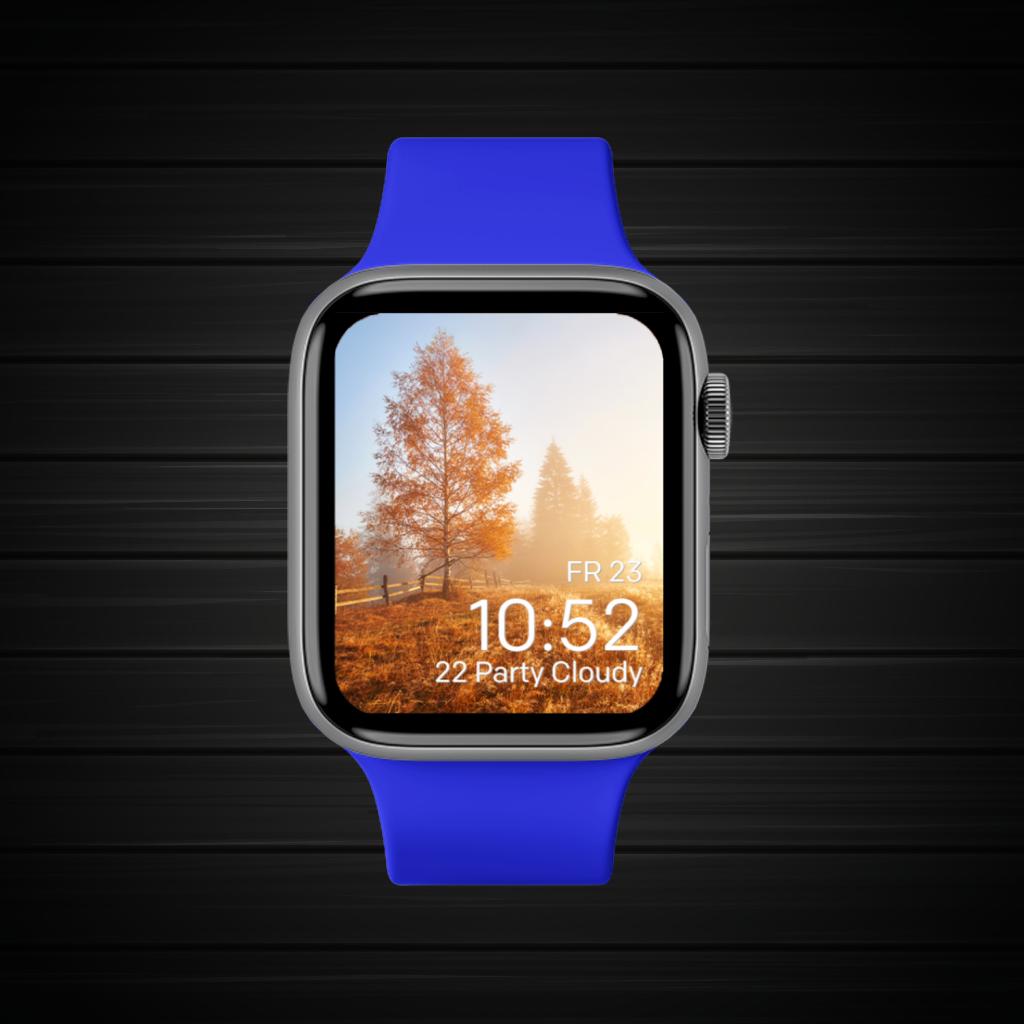 Blue Orange Brown White 