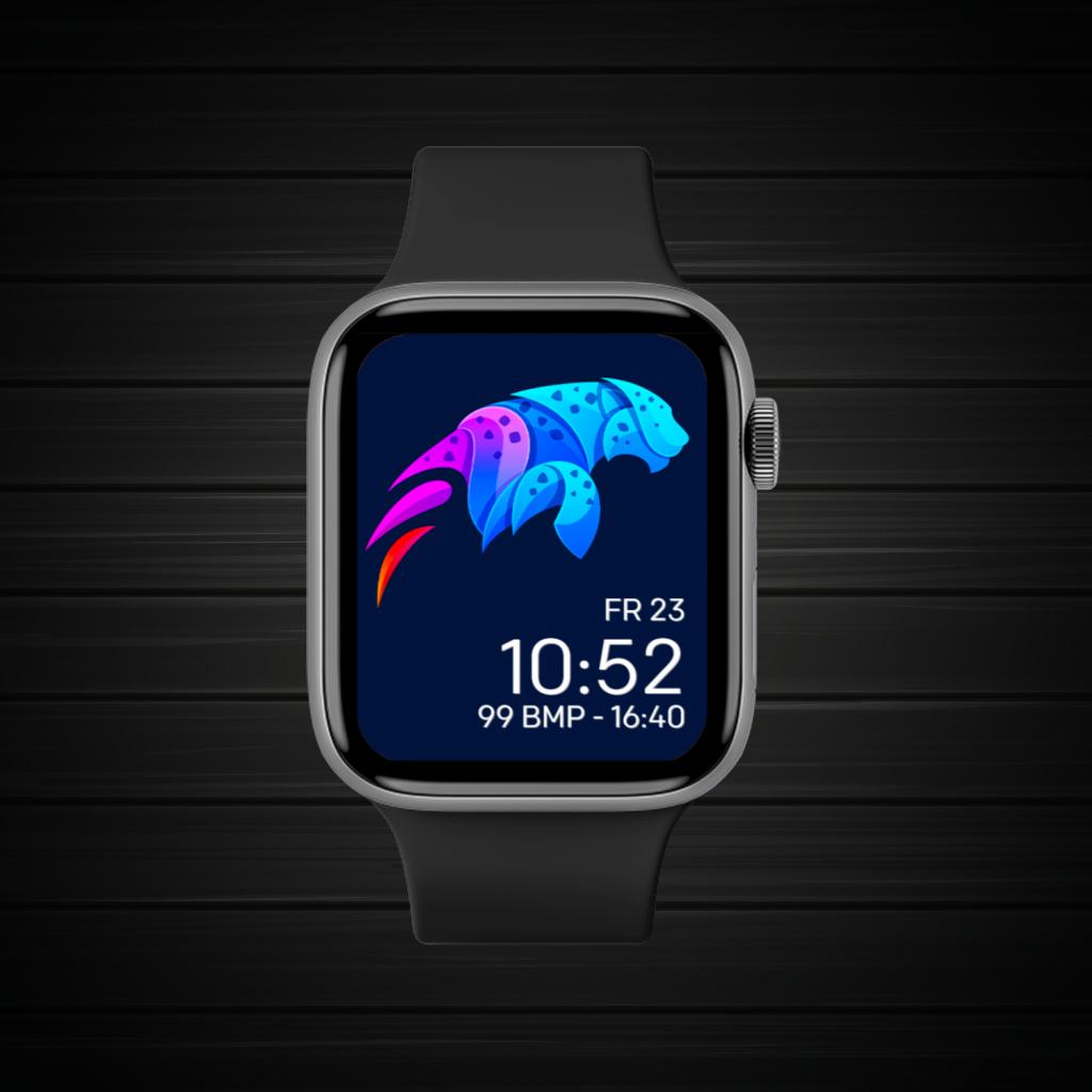 Wild Blue Dark Purple Pink 