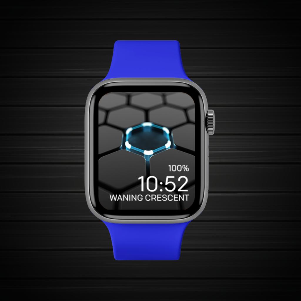 Black Dark Blue Light 