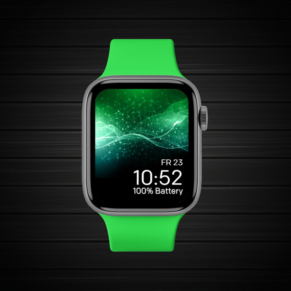 Black Green Dark Light 