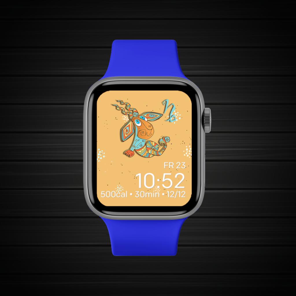 Orange Blue Green Capricorn 