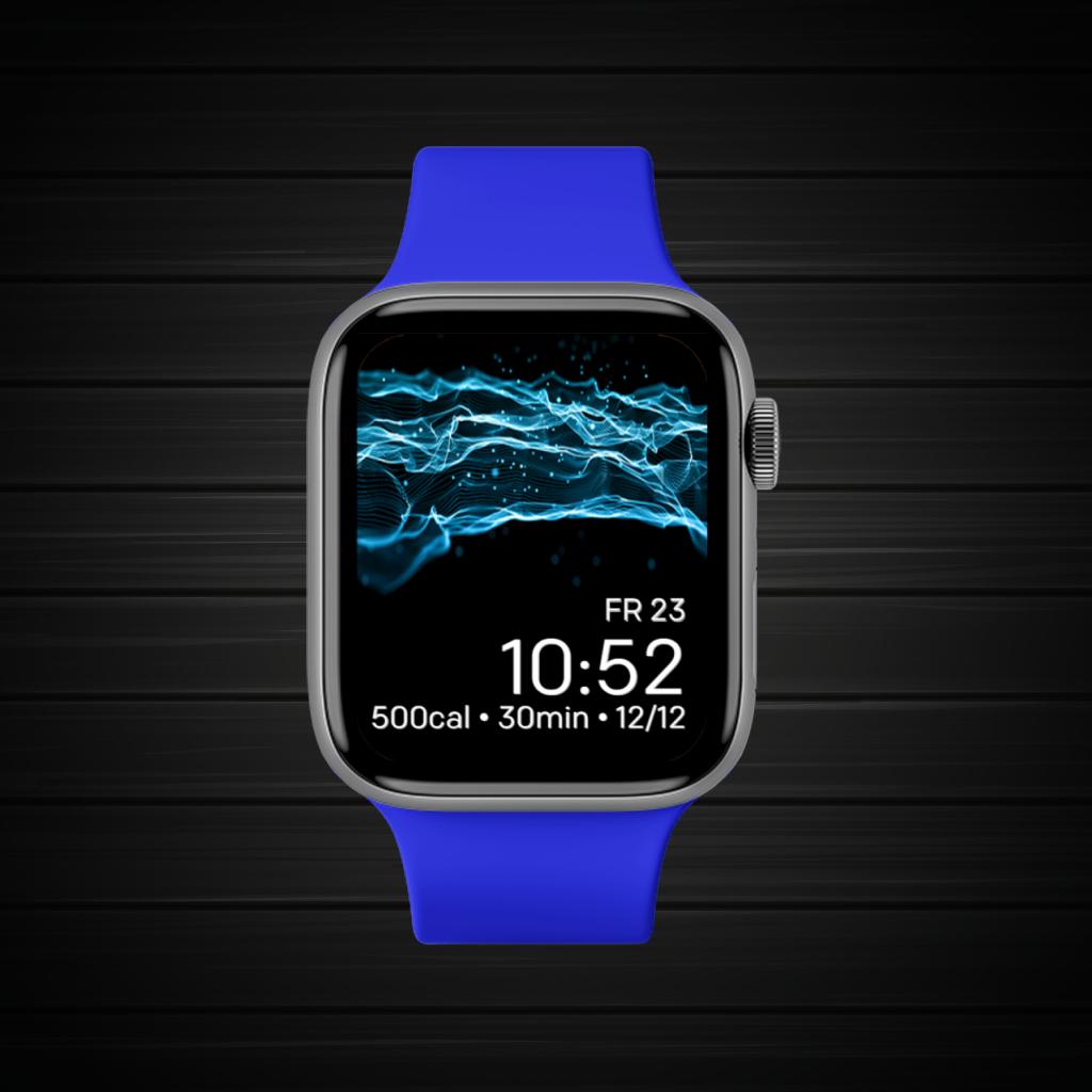 Black Blue Dark Light 