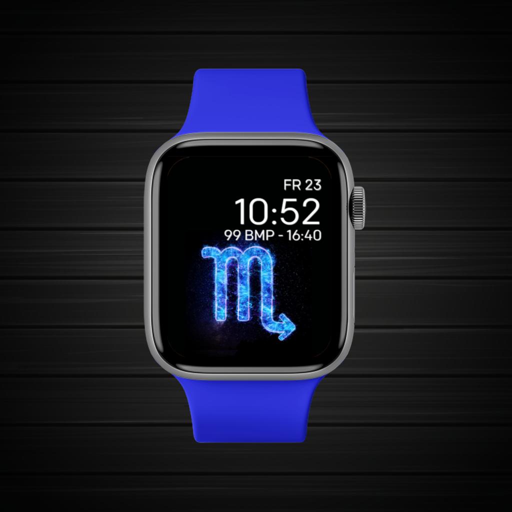 Black Blue Dark Scorpio 