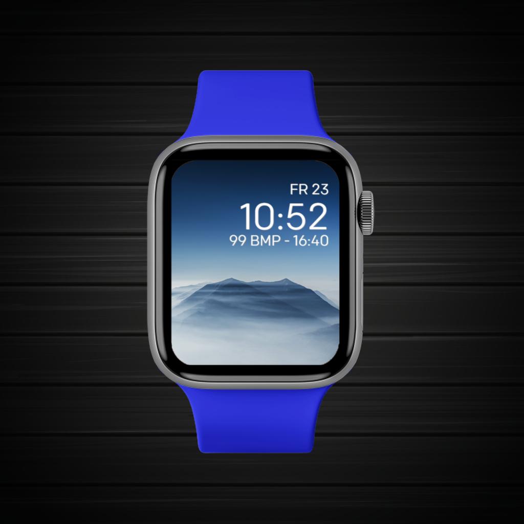 Blue Black Dark Gray White 