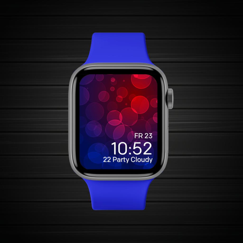 Blue Purple Red Dark 