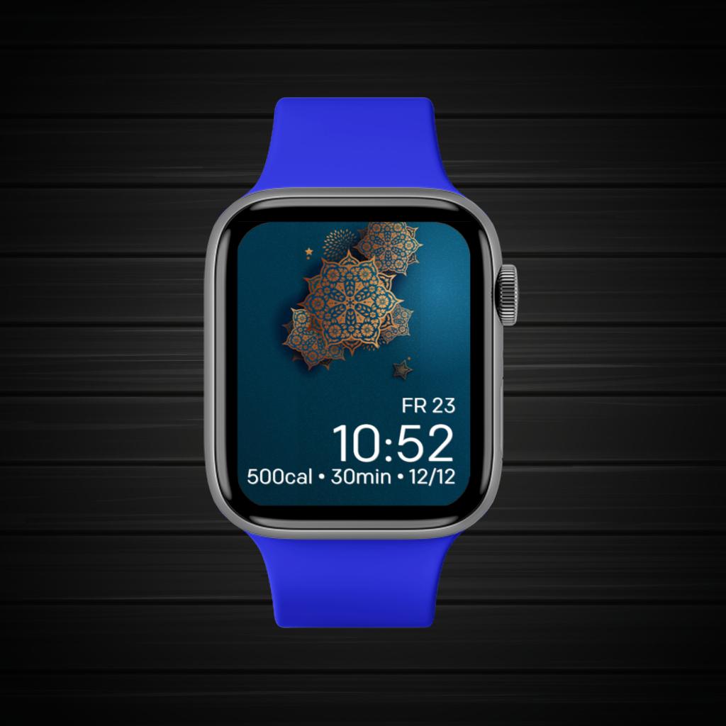 Blue Black Dark Gold 