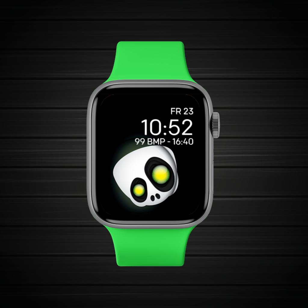 Black White Dark Green 