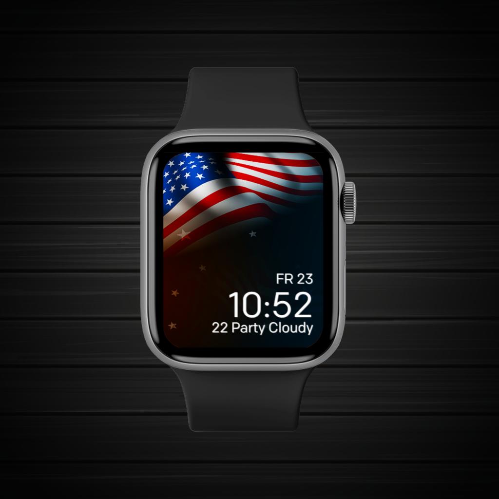 Black Blue Red White Dark 