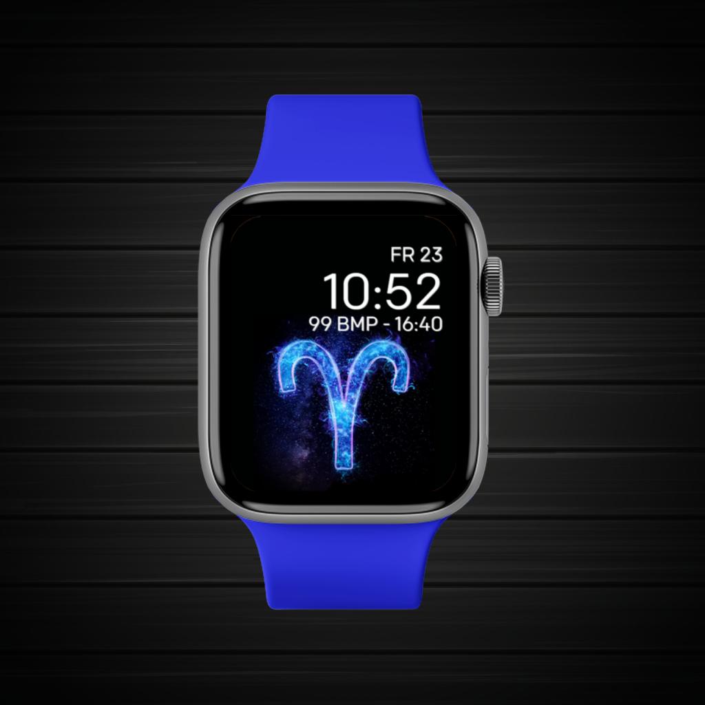 Black Blue Dark Aries 