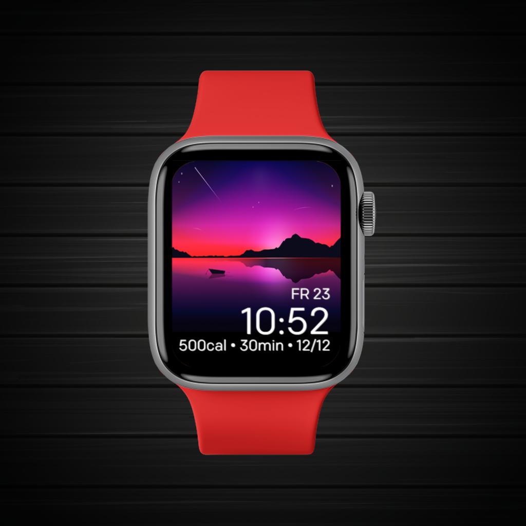 Red Pink Purple Black Dark 