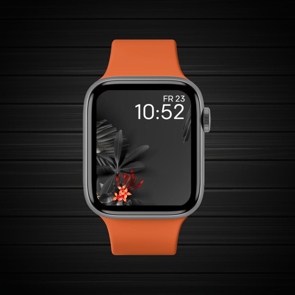 Orange Black Dark 