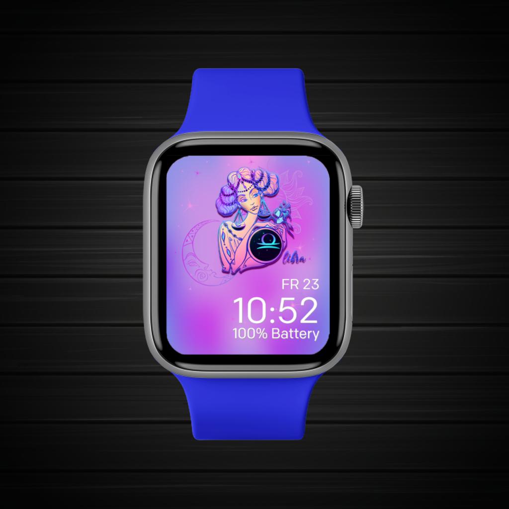 Libra Blue Pink Purple 