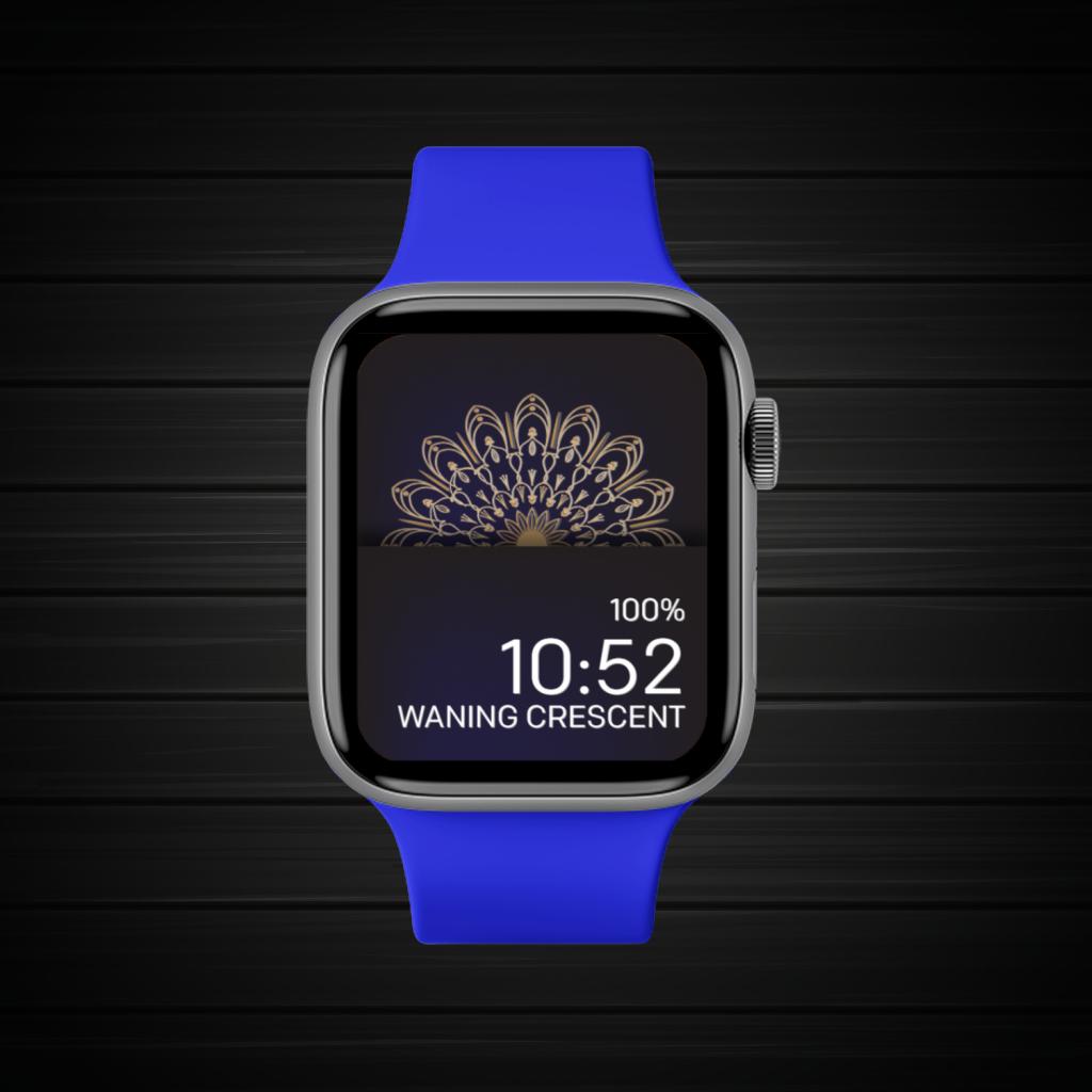 Blue Black Dark Gold 