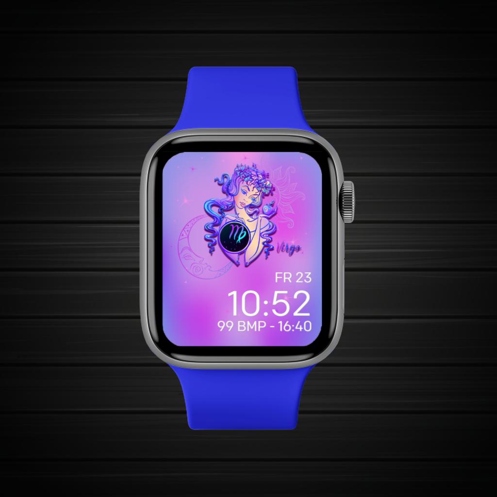 Blue Light Purple Virgo Virgo 