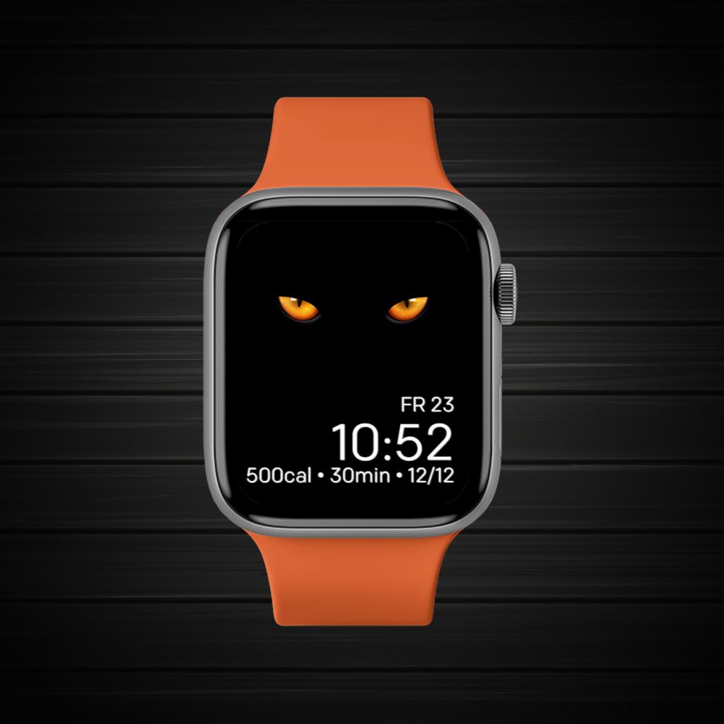 Black Dark Orange Pet 