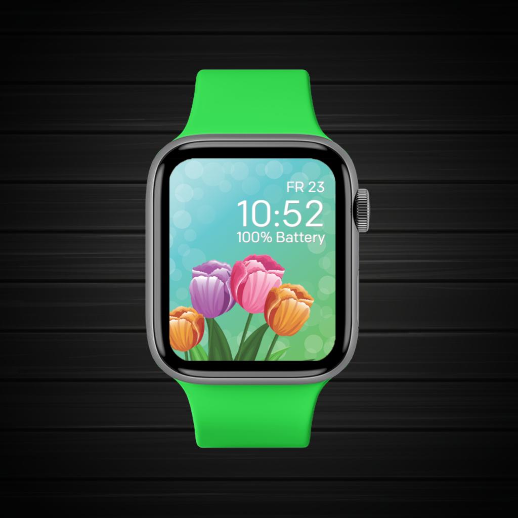 Green Pink Purple Orange 