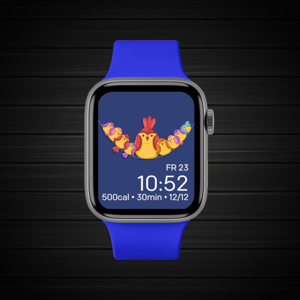 Blue Orange Yellow Wild 