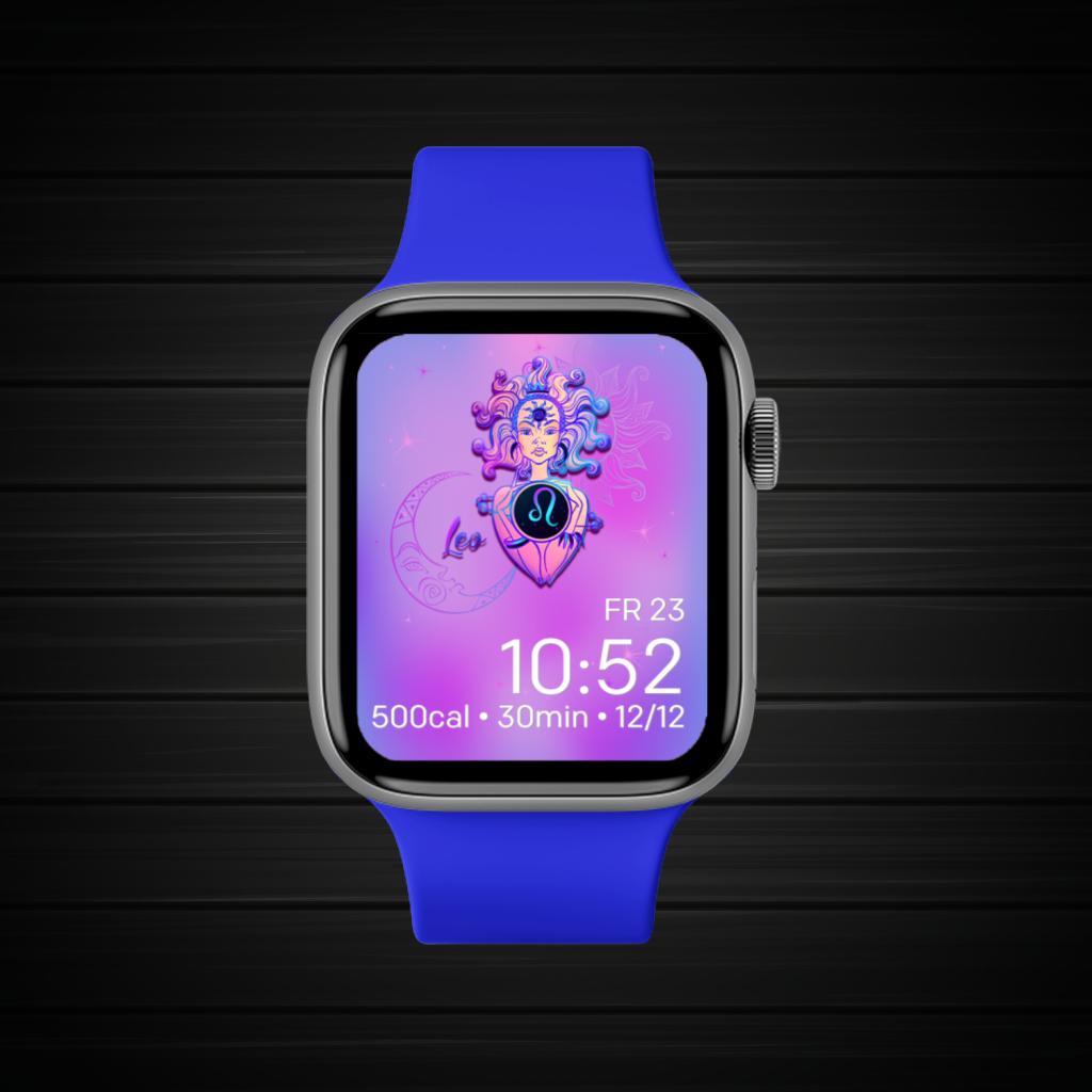 Leo Blue Pink Purple 