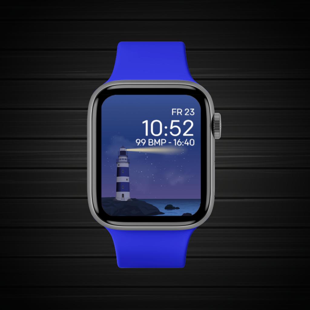 Blue Purple Dark Black 