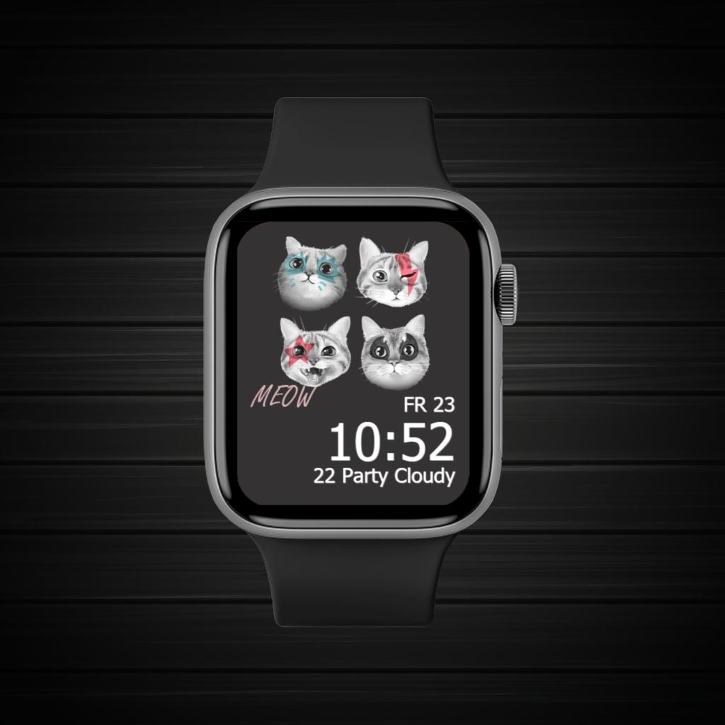 Black Dark White Pet 