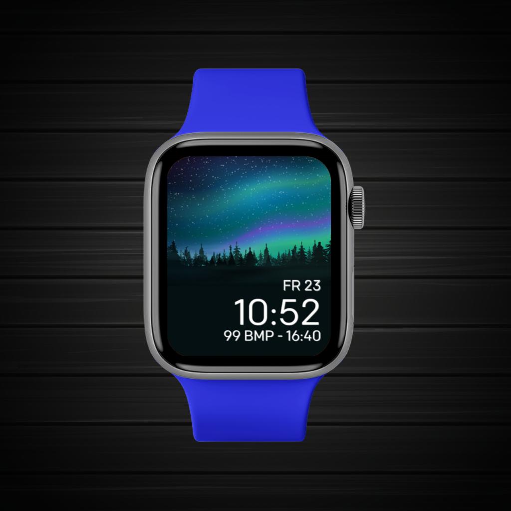 Black Blue Dark Green 