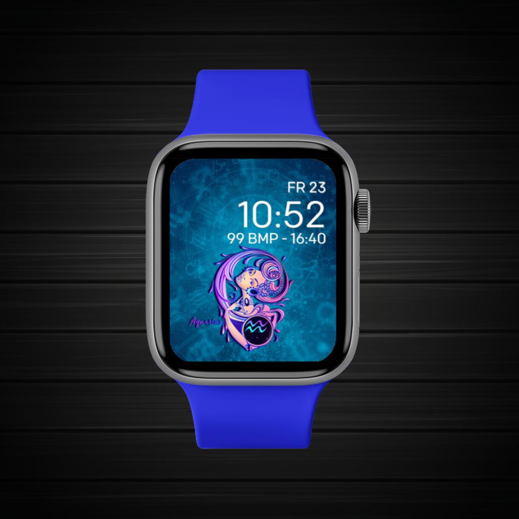 Blue Purple Aquarius 