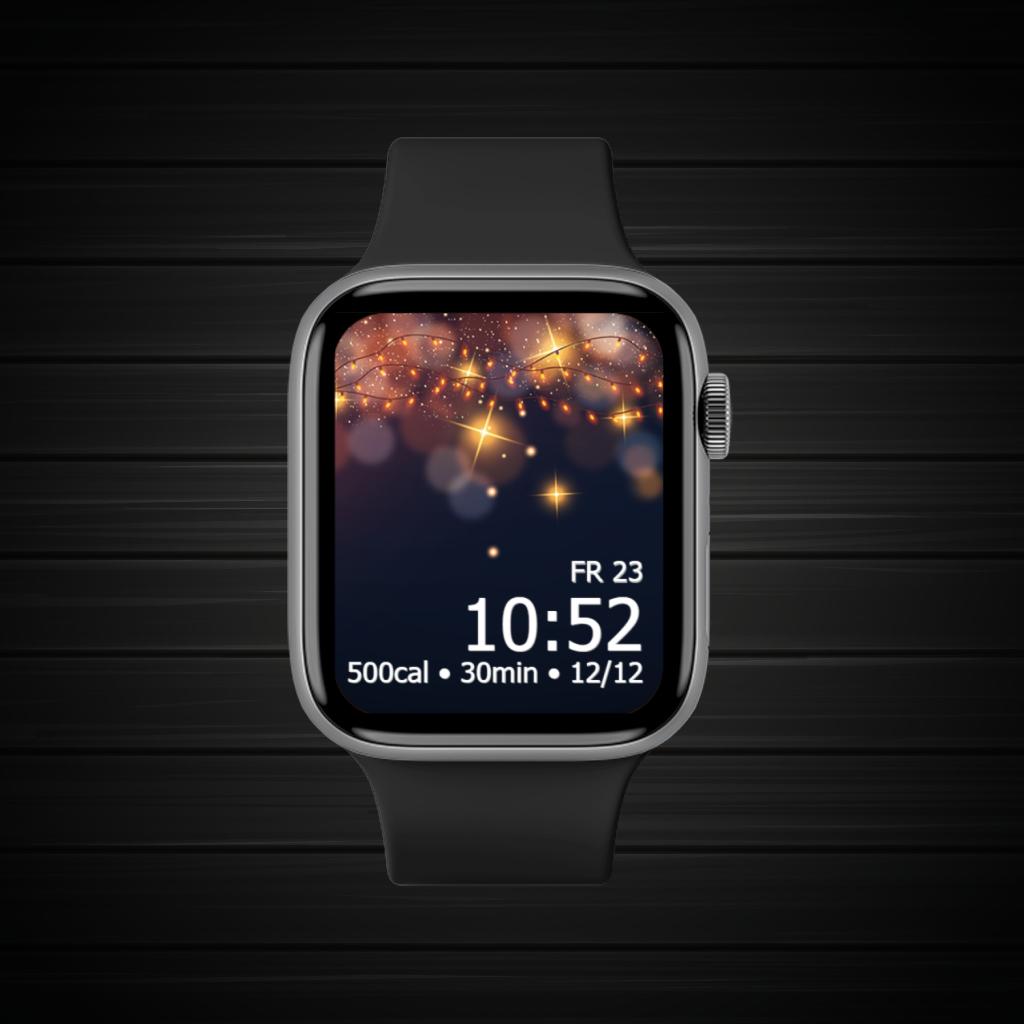 Black Dark Orange Light 