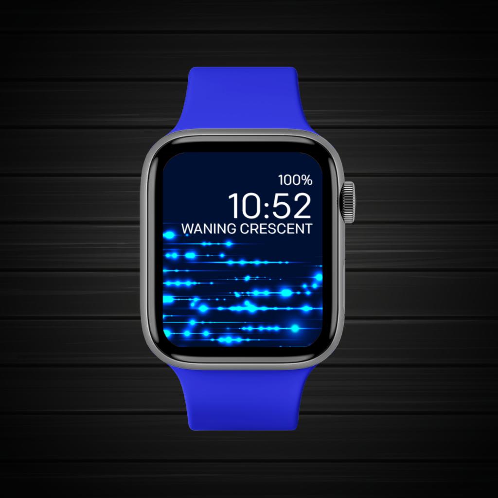 Black Blue Dark Light 