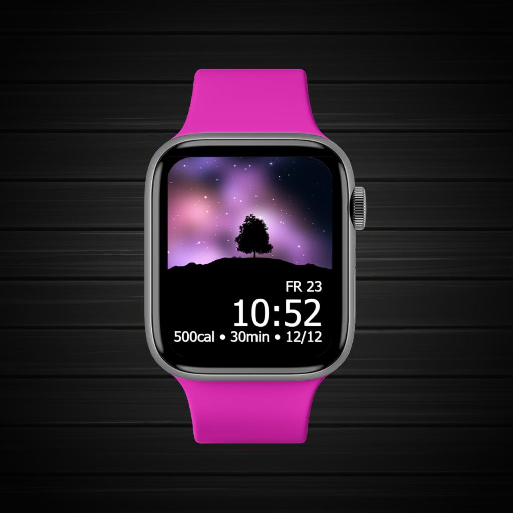 Pink Purple Black Dark 