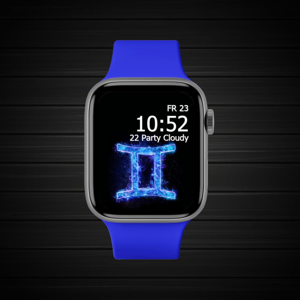 Black Blue Dark Gemini 