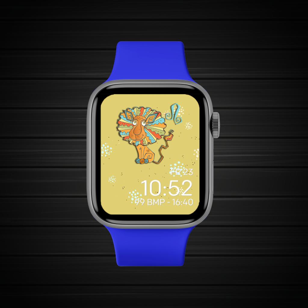 Brown Green Orange Blue Leo 