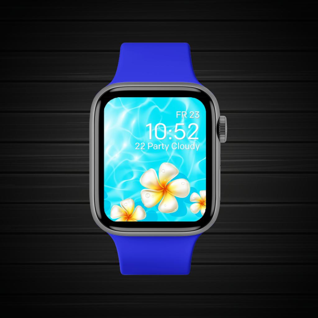 Blue White Orange Light 