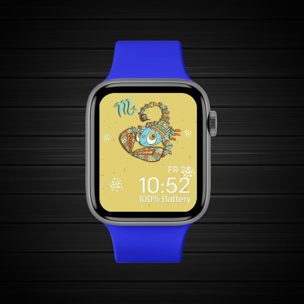 Brown Blue Orange Scorpio 