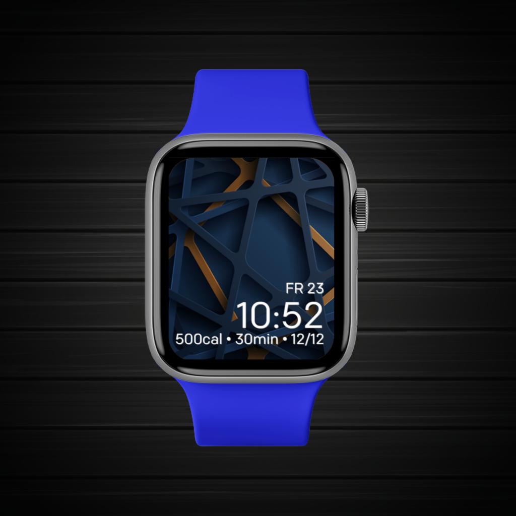 Blue Black Brown Dark 